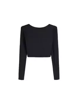 Рубашка Bershka, черный