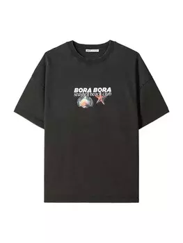 Рубашка Bershka, черный