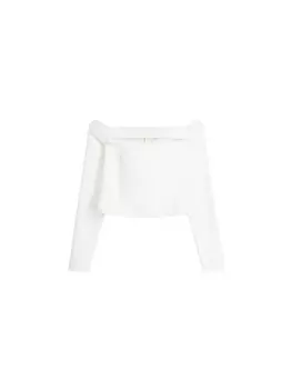 Рубашка Bershka, черный