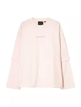 Рубашка Bershka, цвет Rose/Dusky pink