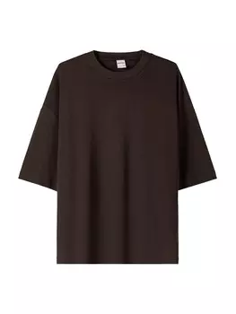 Рубашка Bershka, коричневый