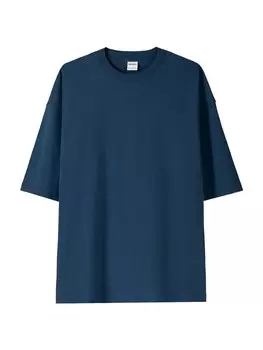 Рубашка Bershka, морской синий