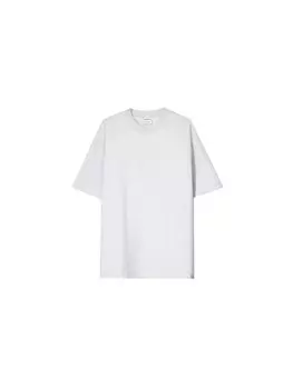 Рубашка Bershka, пятнистый серый