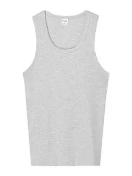 Рубашка Bershka, пятнистый серый