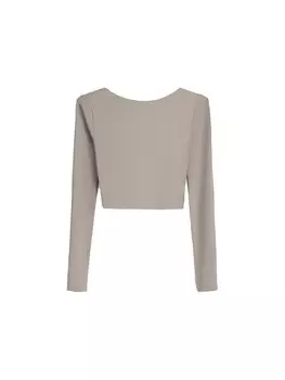 Рубашка Bershka, серый