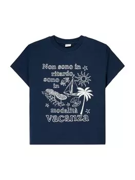 Рубашка Bershka, темно-синий