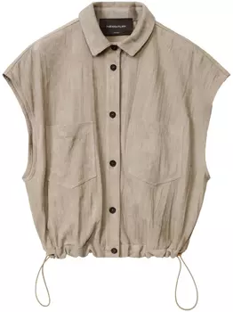 Рубашка без рукавов Fabiana Filippi, коричневый