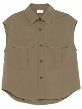 Рубашка без рукавов PAROSH P.A.R.O.S.H., зеленый