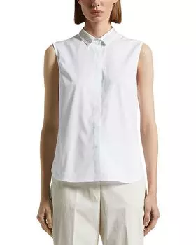 Рубашка без рукавов Peserico, белый