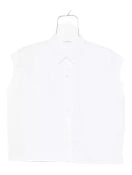 Рубашка без рукавов Transit на пуговицах, белый