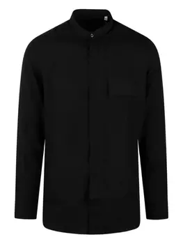 Рубашка без воротника Low Brand, черный