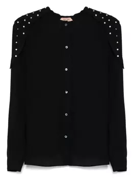 Рубашка без воротника N21, черный