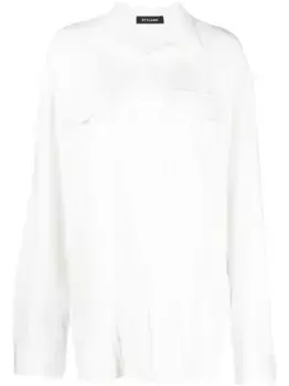 Рубашка без застежки STYLAND, белый