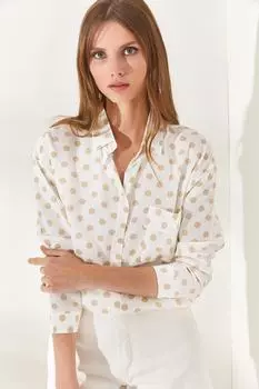 Рубашка - Бежевая - Классический крой Olalook, бежевый