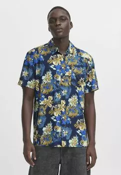 Рубашка BHATLE Blend, синий