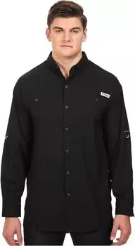 Рубашка Big & Tall Tamiami II L/S Columbia, черный