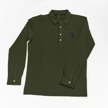 Рубашка Billionaire Polo L/s Embroidery, зеленый