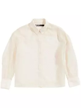 Рубашка Bimba y Lola, украшенная стразами, серый