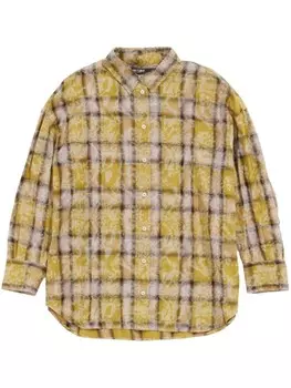 Рубашка Bimba y Lola в клетку, желтый