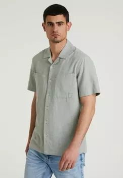 Рубашка BIZZ LINEN CHASIN', зеленый