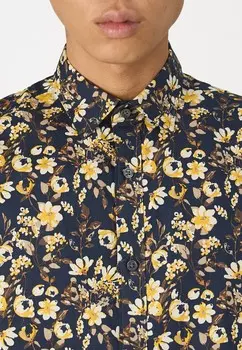 Рубашка BLAMONACO SHIRT Jack & Jones PREMIUM, горчично-желтый
