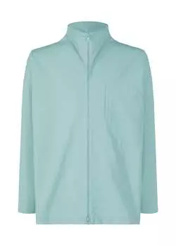 Рубашка blank shirt Homme Pliss Issey Miyake, синий