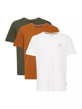Рубашка BLEND, цвет Beige/Camel/Olive