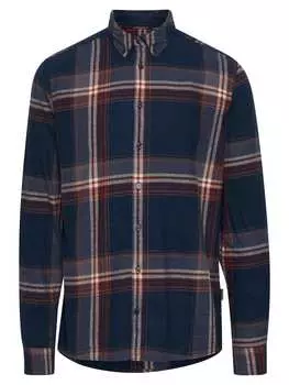 Рубашка BLEND, цвет blau/rot