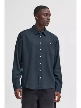 Рубашка BLEND Langarmhemd, синий