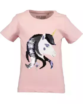 Рубашка Blue Seven с короткими рукавами "Футболки рукав 1/2", розовый