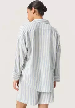 Рубашка-блузка BELIRA Soaked in Luxury, светло-голубой