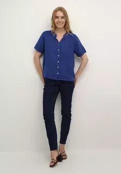 Рубашка-блузка BELLIS Cream, синий