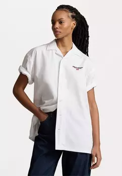Рубашка-блузка BIG FIT POLO SPORT CHINO CAMP SHIRT Ralph Lauren, белый