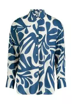 Рубашка блузка блузка воротник Zero, бежевый