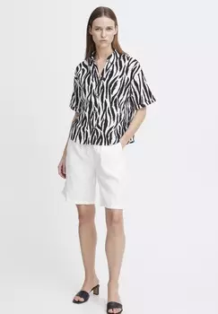 Рубашка-блузка BYFALAKKA SS b.young, черный