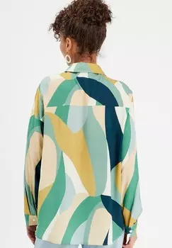 Рубашка-блузка Cache Cache, зеленый