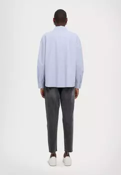 Рубашка-блузка CAMICIA Armani Exchange, светло-голубой