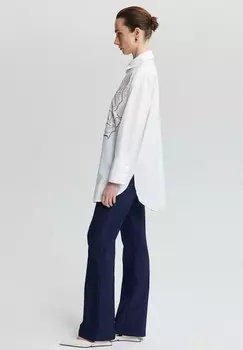 Рубашка-блузка EMBROIDERED Touch Priv, белый