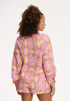 Рубашка-блузка EZRA MOUSSELINE BURNOUT Shiwi, разноцветный