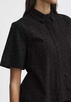 Рубашка-блузка FENNI b.young, черный деним