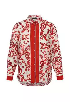 Рубашка блузка Frapp, красный