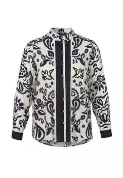 Рубашка блузка Frapp, синий