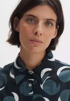 Рубашка-блузка FUMINA CITY Opus, темно-зеленый