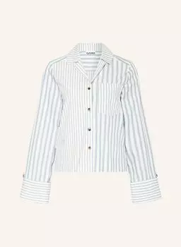 Рубашка-Блузка Ganni, синий