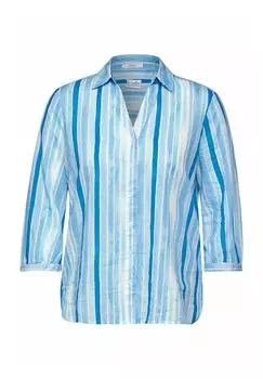 Рубашка-блузка GESTREIFTE Cecil, синий металлик