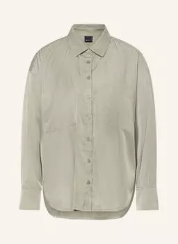 Рубашка блузка Gina Tricot, зеленый