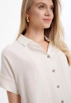 Рубашка-блузка Greenpoint, бежево-пестрый