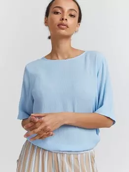 Рубашка-Блузка Ichi, синий