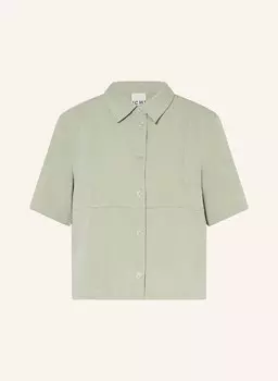 Рубашка блузка Ихуллани Ichi, зеленый