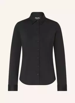 Рубашка блузка из джерси цвета лавра Thylie, черный